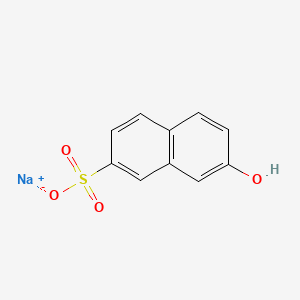 Chemical structure of Sodium 2-Naphthol-7-sulfonate Hydrate