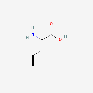 Chemical structure of DL-2-Allylglycine