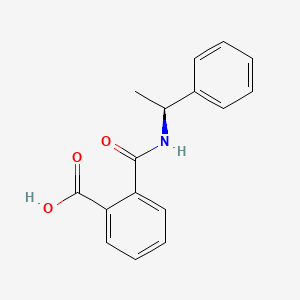 Chemical structure of (S)-(-)-N-(α-Methylbenzyl)phthalamic Acid
