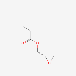 Chemical structure of (S)-Glycidyl Butyrate