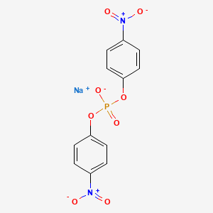 Chemical structure of Sodium Bis(4-nitrophenyl) Phosphate