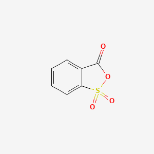 Chemical structure of 2-Sulfobenzoic Anhydride