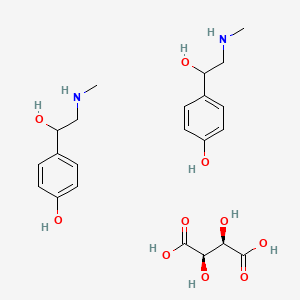 Chemical structure of Synephrine Tartrate
