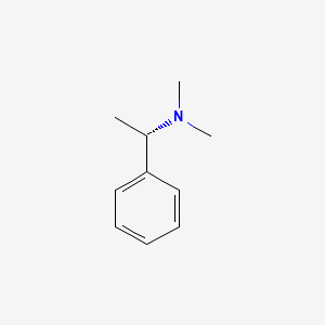 Chemical structure of (S)-(-)-N,N-Dimethyl-1-phenylethylamine