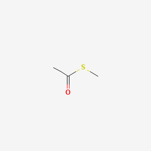 Chemical structure of S-Methyl Thioacetate