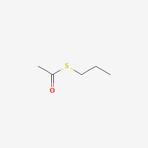 Chemical structure of S-Propyl Thioacetate