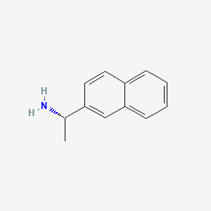 Chemical structure of (S)-1-(2-Naphthyl)ethylamine
