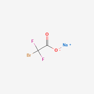 Chemical structure of Sodium Bromodifluoroacetate