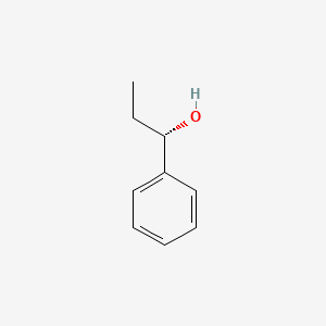 Chemical structure of (S)-(-)-1-Phenyl-1-propanol