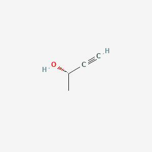 Chemical structure of (S)-(-)-3-Butyn-2-ol