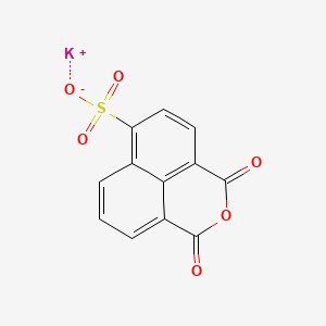 Chemical structure of 4-Sulfo-1,8-naphthalic Anhydride Potassium Salt