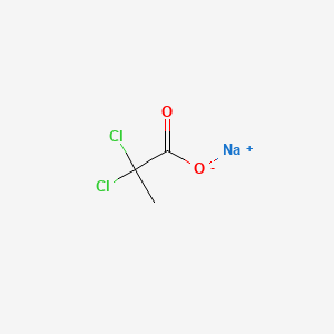 Chemical structure of Dalapon sodium