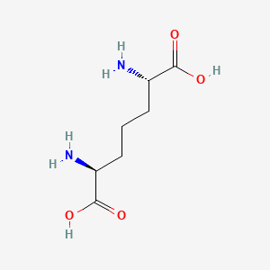 Chemical structure of LL-2,6-Diaminopimelic acid