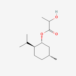 Chemical structure of L-Menthyl lactate