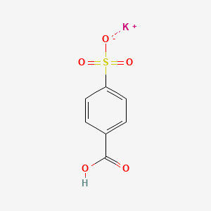 Chemical structure of 4-Sulfobenzoic acid potassium salt