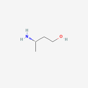 Chemical structure of (3S)-3-aminobutan-1-ol