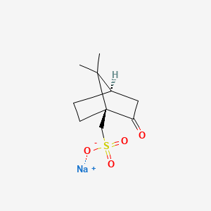 Chemical structure of Sodium camphorsulfonate