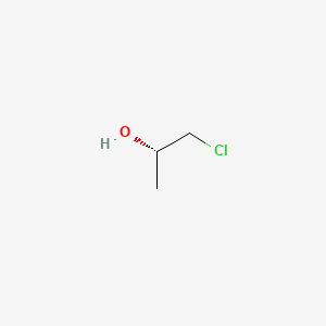 Chemical structure of (S)-1-Chloro-2-propanol