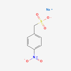 Chemical structure of Sodium (4-nitrophenyl)methanesulfonate