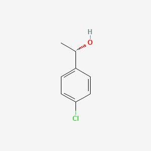 Chemical structure of (S)-1-(4-Chlorophenyl)ethanol