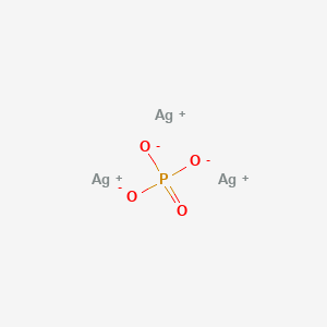 Chemical structure of Silver phosphate