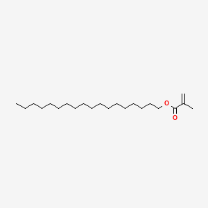 Chemical structure of Stearyl methacrylate