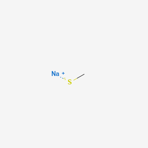 Chemical structure of Sodium methanethiolate