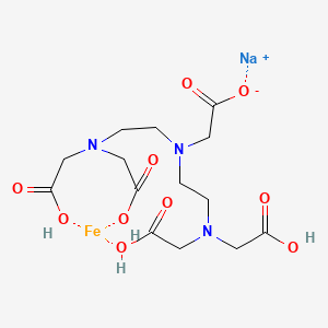 Chemical structure of Sodium Hydrogen Ferric DTPA