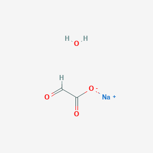 Chemical structure of Sodium glyoxylate monohydrate