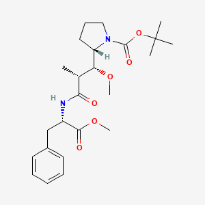 Chemical structure of SCHEMBL18811643