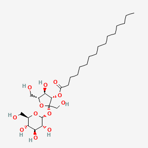 Chemical structure of Sucrose Fatty Acid Ester
