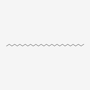 Chemical structure of Triacontane