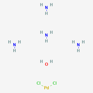 Chemical structure of Tetraammine Dichloropalladium (Ⅱ) monohydrate
