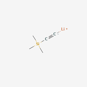 Chemical structure of (Trimethylsilyl)ethynyllithium
