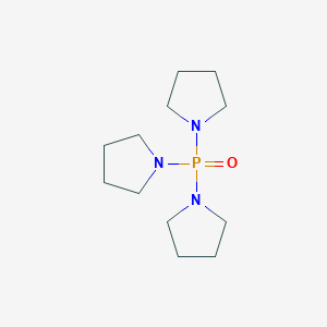 Chemical structure of 1,1',1''-Phosphinylidynetris(pyrrolidine)