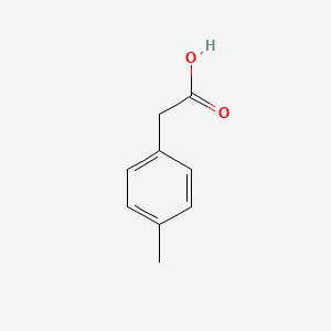 Chemical structure of p-Tolylacetic acid