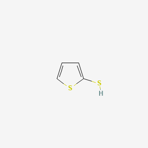Chemical structure of 2-Thiophenethiol