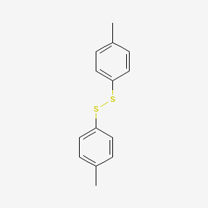 Chemical structure of p-Tolyl disulfide