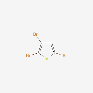 Chemical structure of 2,3,5-Tribromothiophene