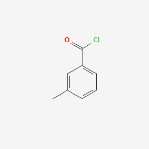 Chemical structure of m-Toluoyl chloride