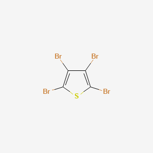 Chemical structure of Tetrabromothiophene