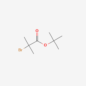 Chemical structure of tert-Butyl α-bromoisobutyrate