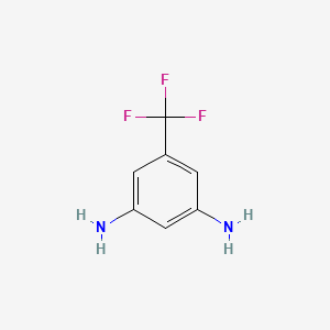 Chemical structure of 5-(Trifluoromethyl)benzene-1,3-diamine