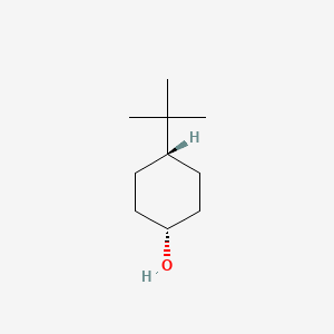 Chemical structure of 4-tert-Butylcyclohexanol