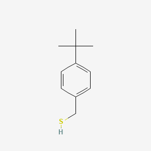 Chemical structure of 4-tert-Butylbenzyl mercaptan