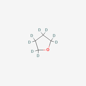 Chemical structure of Tetrahydrofuran-d8