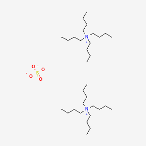 Chemical structure of Bis(tetrabutylammonium) sulphate