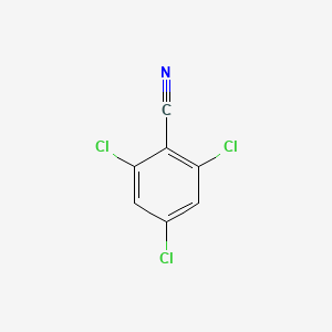 Chemical structure of 2,4,6-Trichlorobenzonitrile