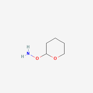Chemical structure of O-(Tetrahydropyran-2-yl)hydroxylamine