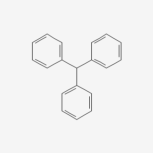 Chemical structure of Triphenylmethane